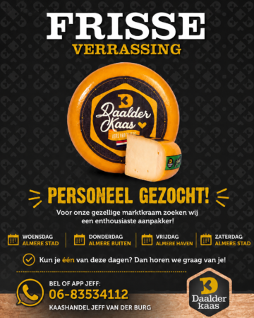 Kaashandel Jeff van der Burg